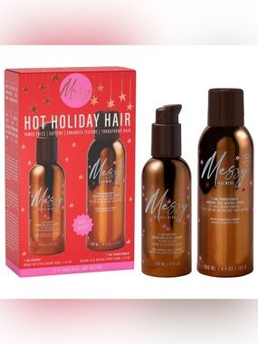 Messy by Alli Webb Rough Dry Styling Cream & Instant Silk Revivals Set - new